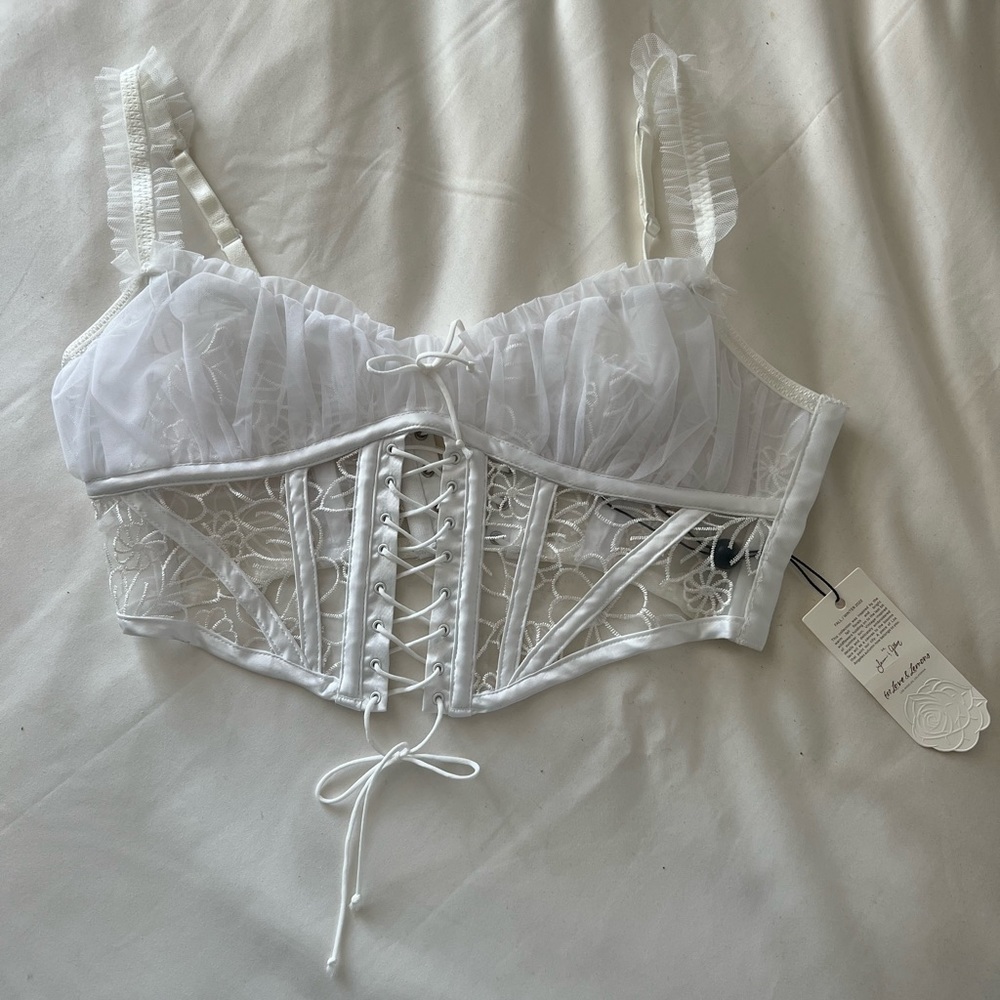 for love and lemons bustier top